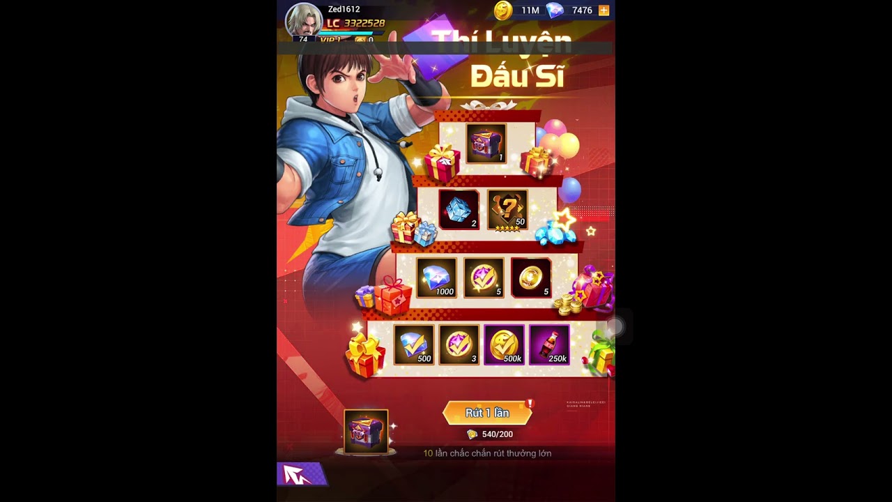 NHẬP CODE HOIQUANKOF5K | UP V&Agrave; TEST KYO NEST 10 SAO KYO NEST LVL 200 | LẤY HẾT T&Agrave;I NGUY&Ecirc;N TRIỆU HỒI