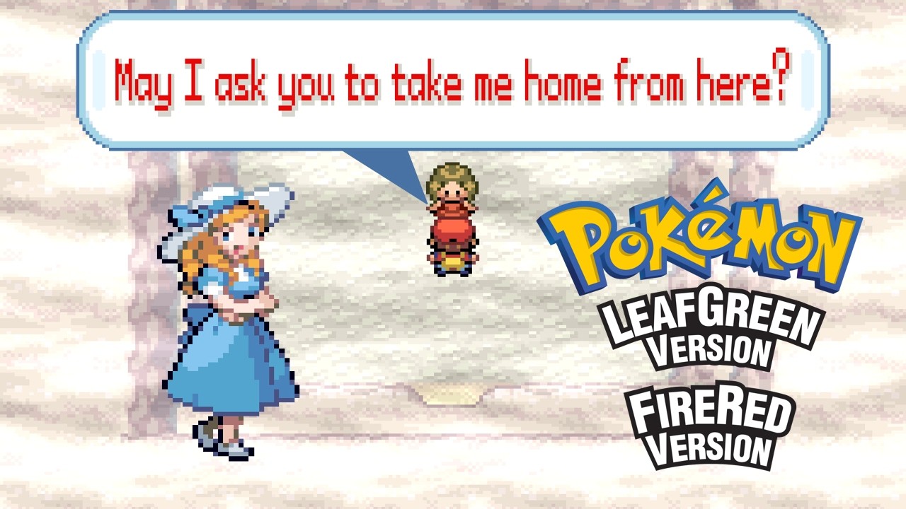 How to find Lady Selphy inside Lost Cave in Pokemon Fire Red & Leaf Green