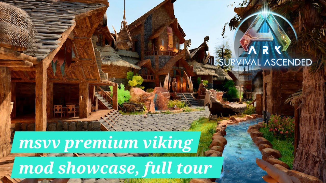 Msvv premium viking builders skins mod town build 