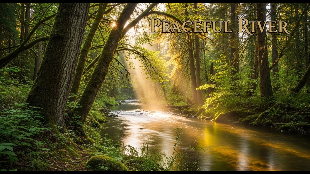 River Stream Ambience 🌊 Relaxing Water Sound for Focus, Study, and Serenity #922