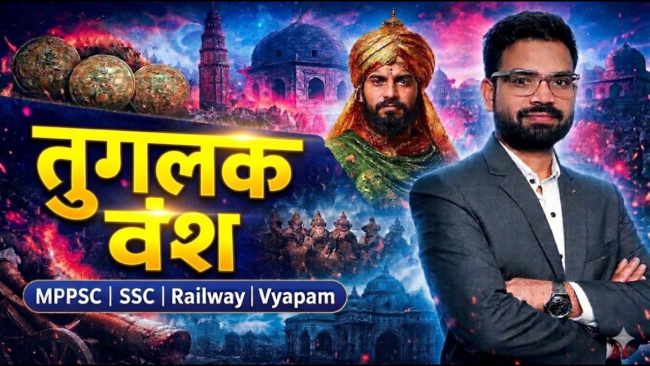 tuglak vansh |  तुगलक वंश का संपूर्ण इतिहास | Tughlaq Dynasty Full History for MPPSC, SSC & Railwa