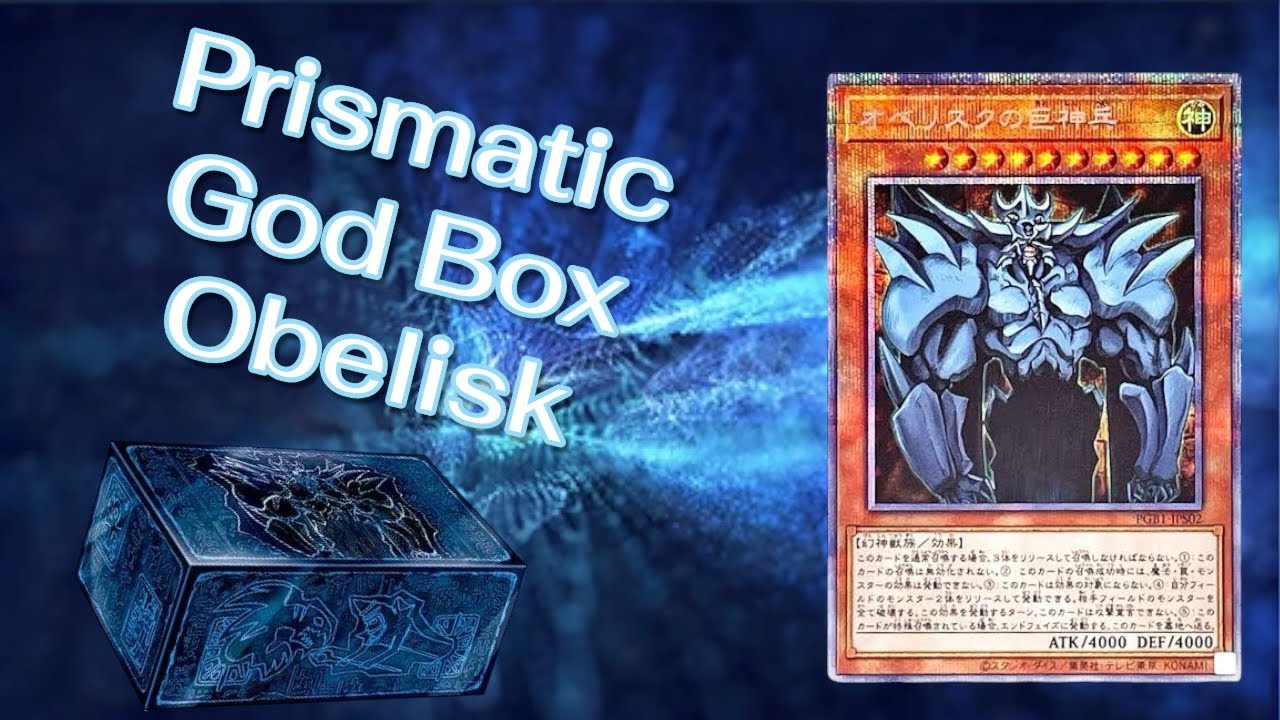 Yu-Gi-Oh Prismatic God Box Opening! Obelisk der Peiniger | Neujahrsstart!