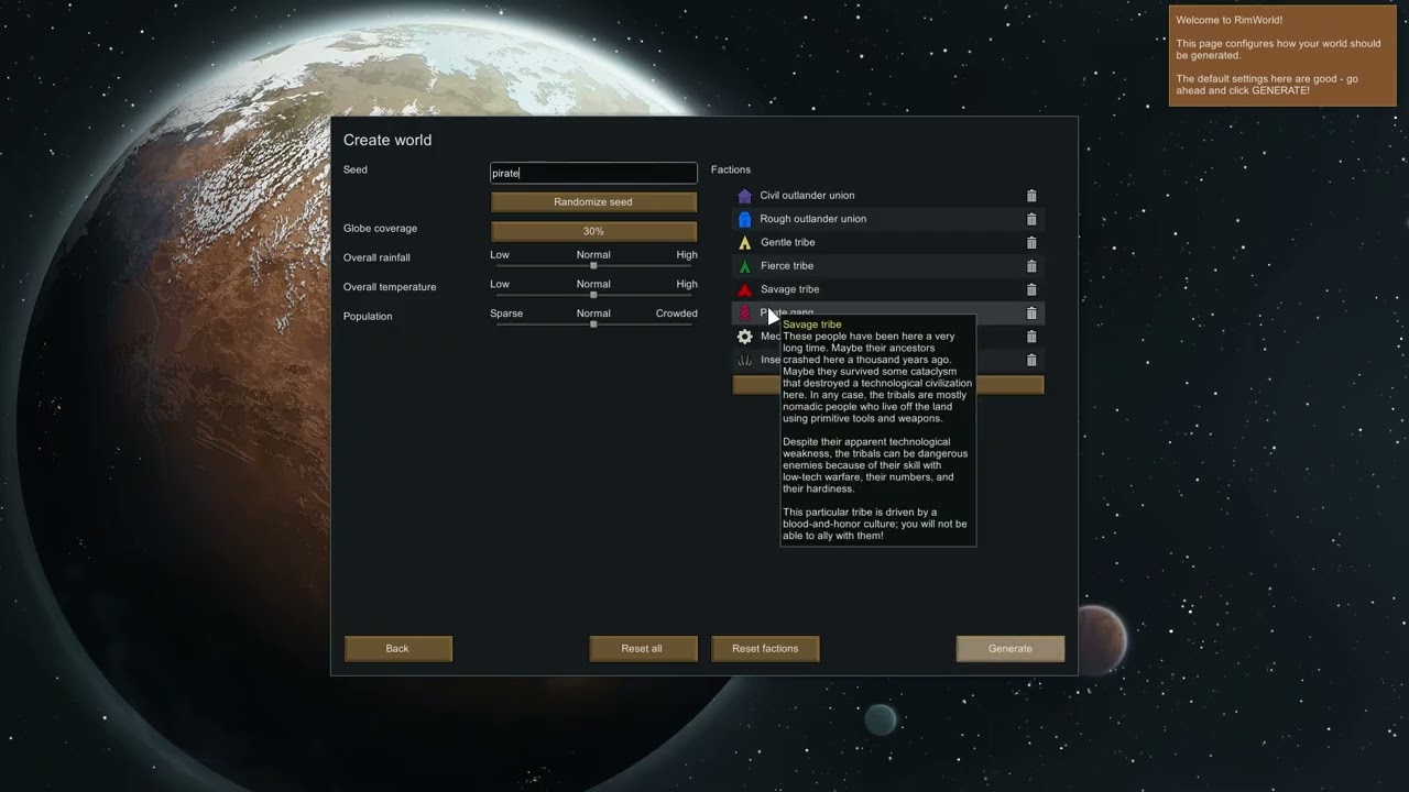 Rimworld. Прохождение туториала в реальном времени. #rimworld #tutorial #walkthrough #realtime