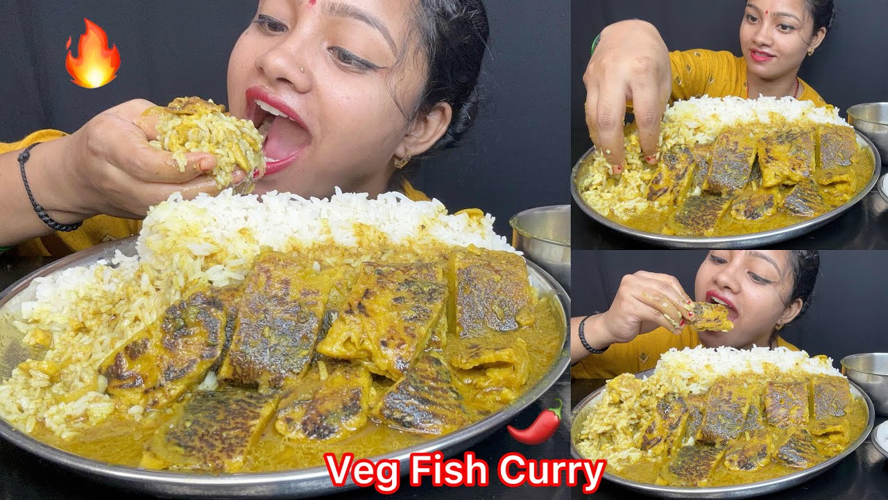 सासू मां की Special Veg Fish Curry...🤤🔥
