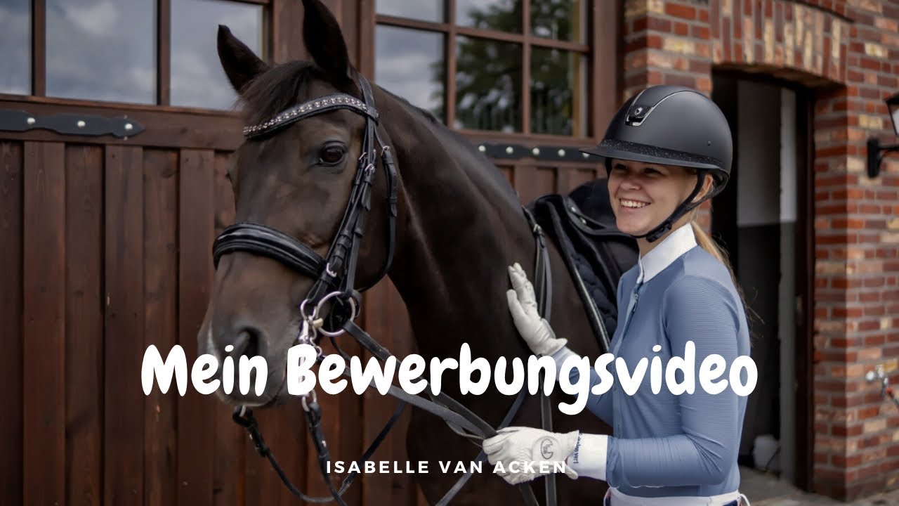 Mein Bewerbungsvideo für die Equitana / das Training bei Ingrid Klimke ⭐️