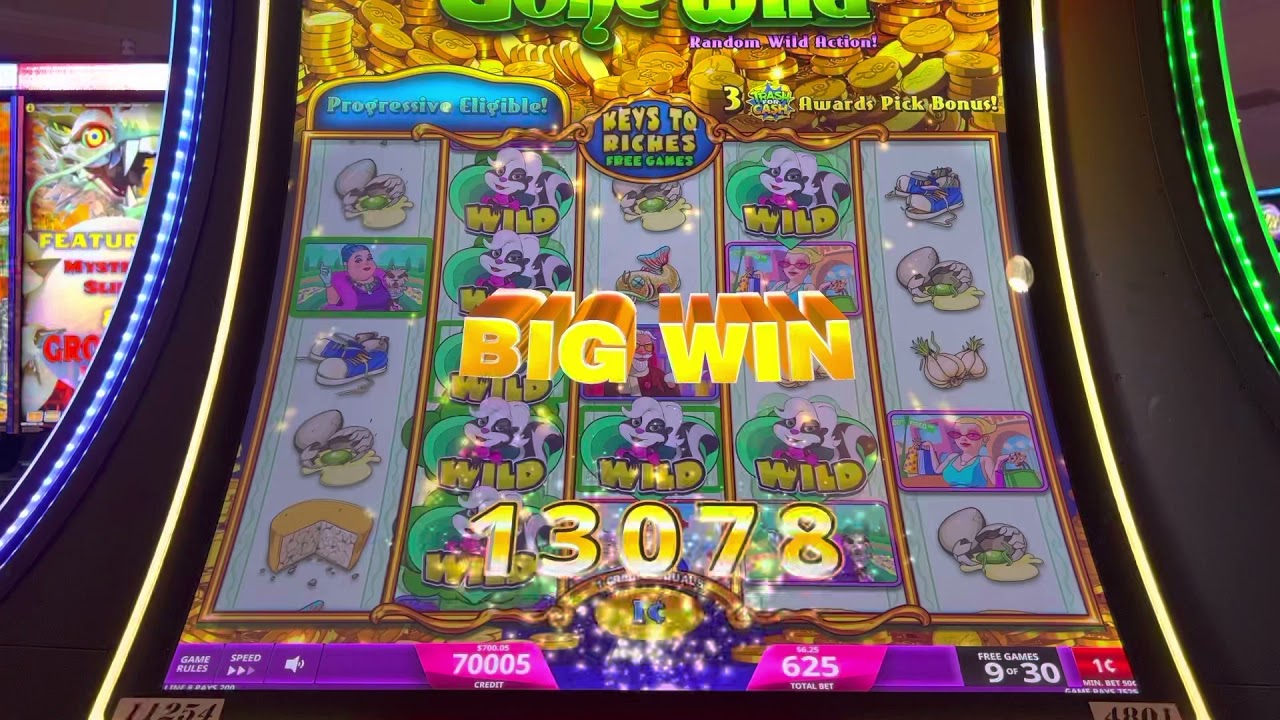 Stinkin’ Rich Skunks Gone Wild “Free Spins” —max bet $6.50