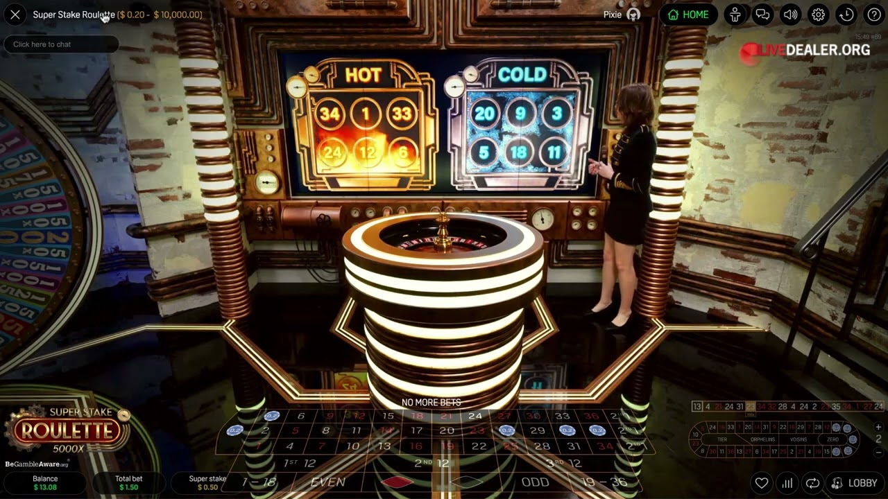 Super Stake Roulette Live