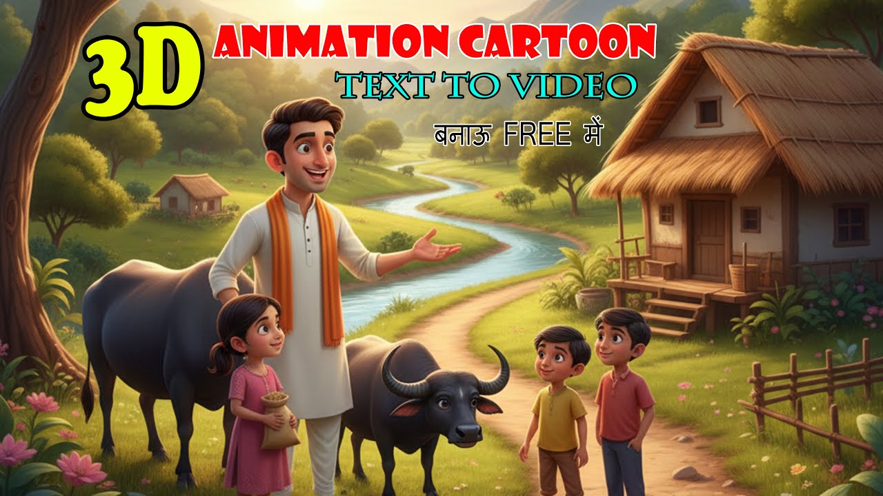 Cartoon Video Kaise Banaye ? || How to create cartoon story video || cartoon animation , phone se