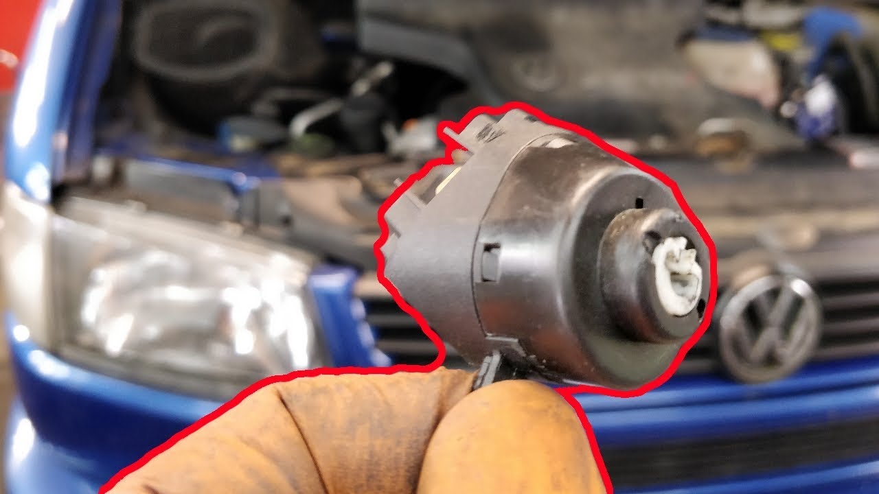 VW T4 Zündanlassschalter wechseln zündschalter am Zündschloss