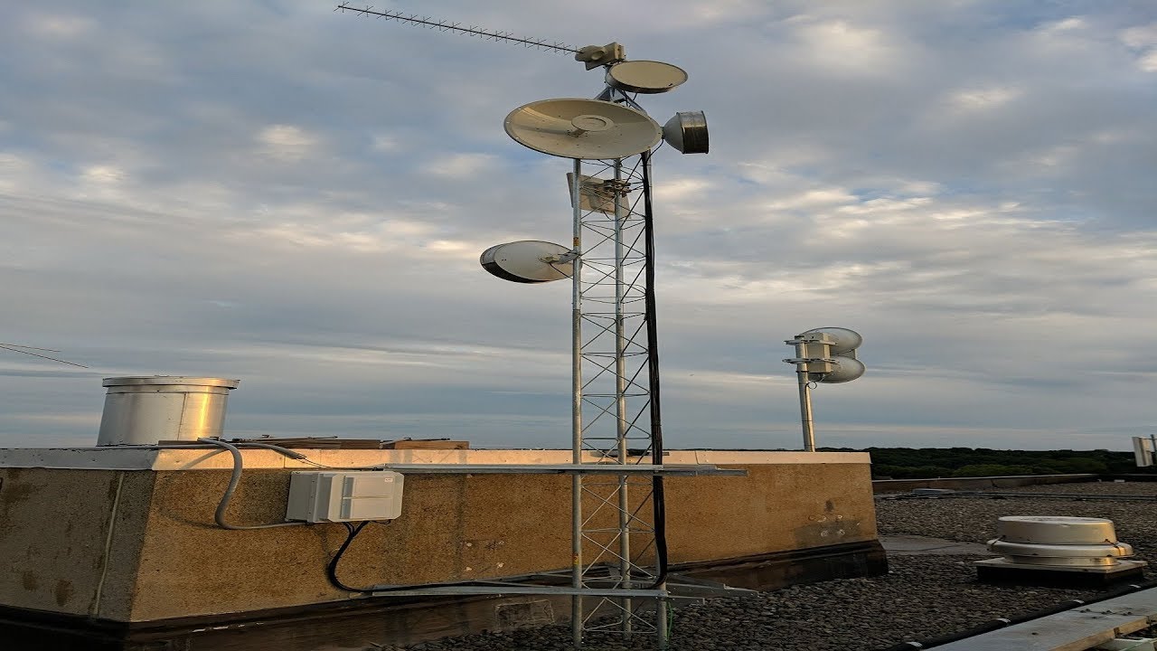 4K GoPro Time Lapse: Installing a ROHN 25G galvanized steel Ubiquiti tower by Intellibeam.com