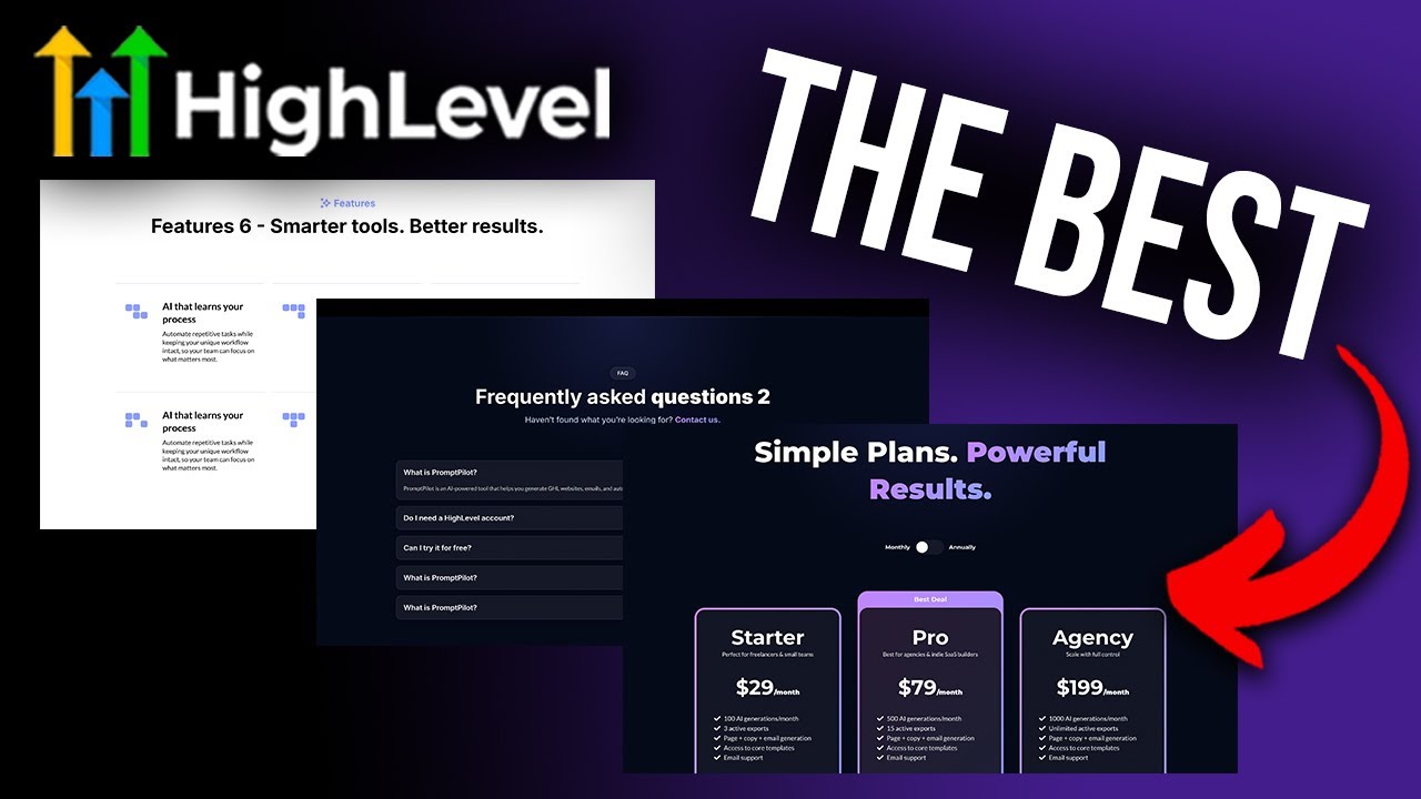 The BEST GoHighLevel Website sections I ever built