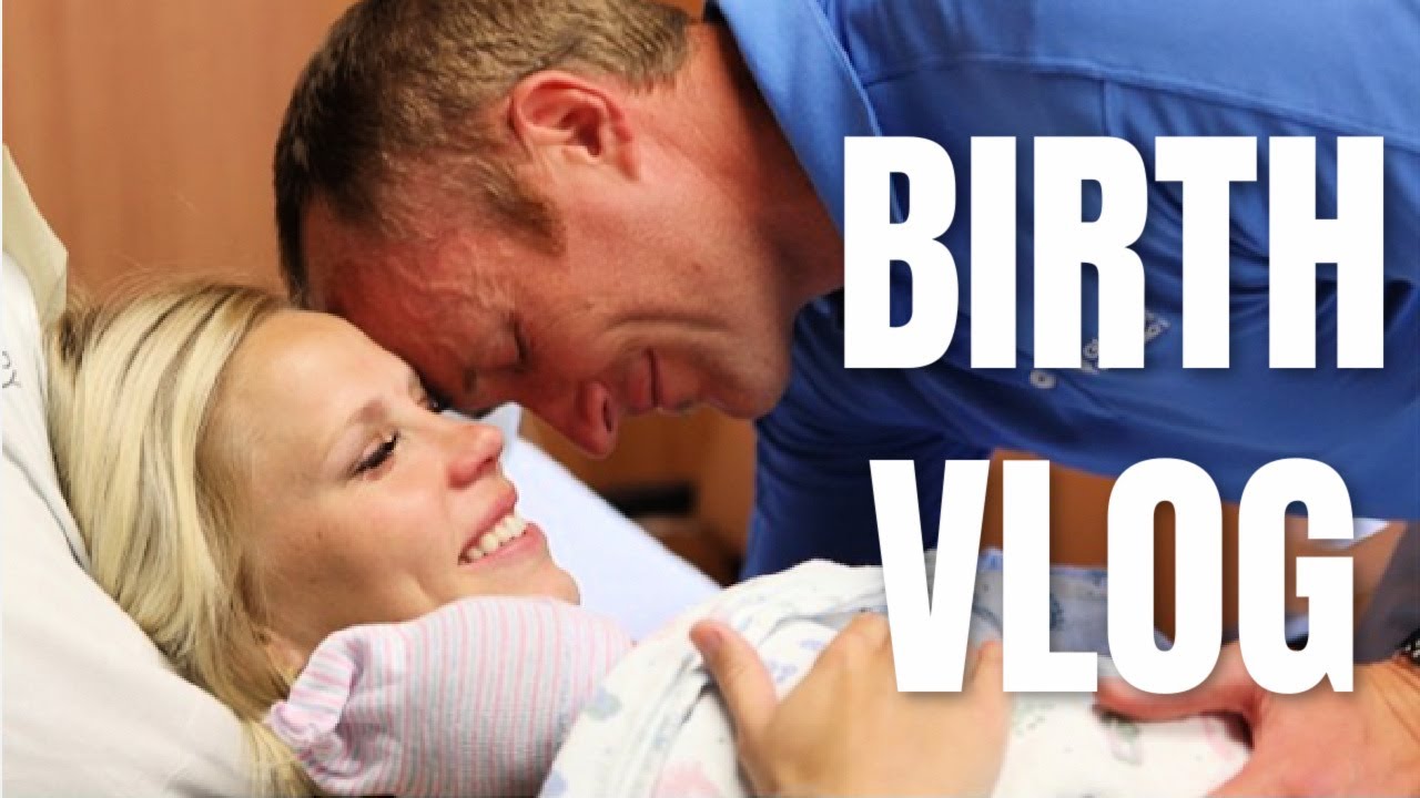 Emotional natural birth vlog of baby girl! | Meet the Millers Family Vlogs
