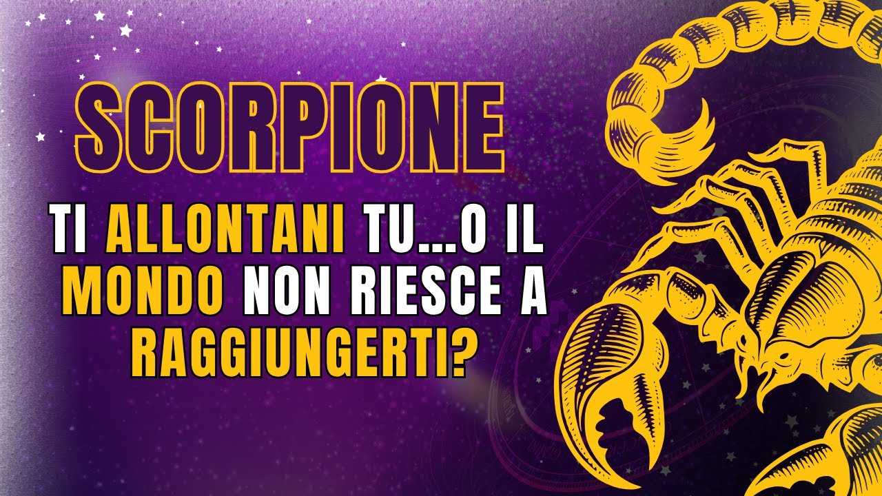 Perché lo SCORPIONE è così solitario? Questi motivi ti sorprenderanno