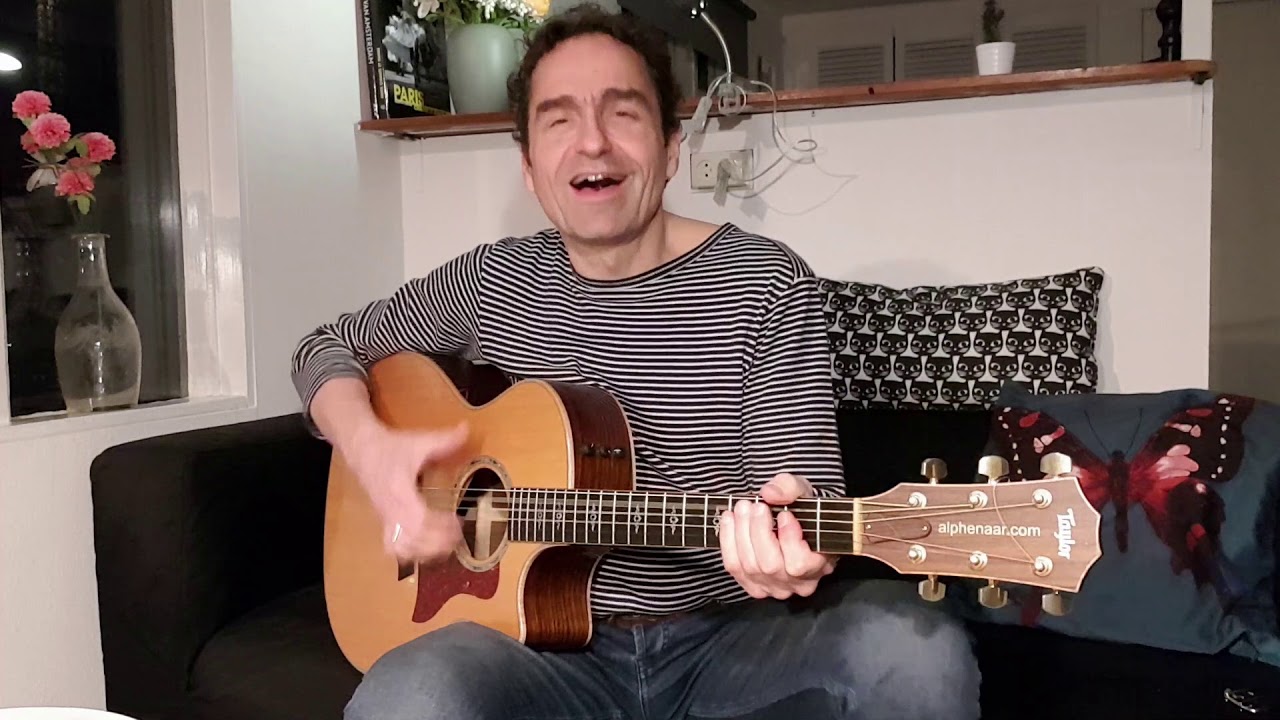 Thuisconcert van Gerard Alderliefste voor Vier het Leven