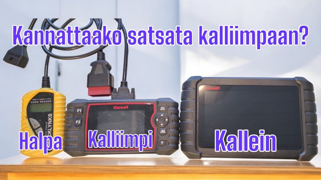 VIKAKOODINLUKIJAT, ONKO KALLIIMPI AINA PAREMPI? 