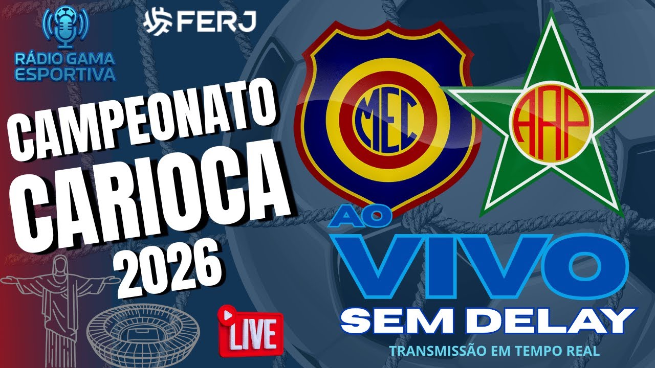 MADUREIRA X PORTUGUESA - AO VIVO - SEM DELAY - CARIOCA 26 - 4ªRODADA - 26.01.26