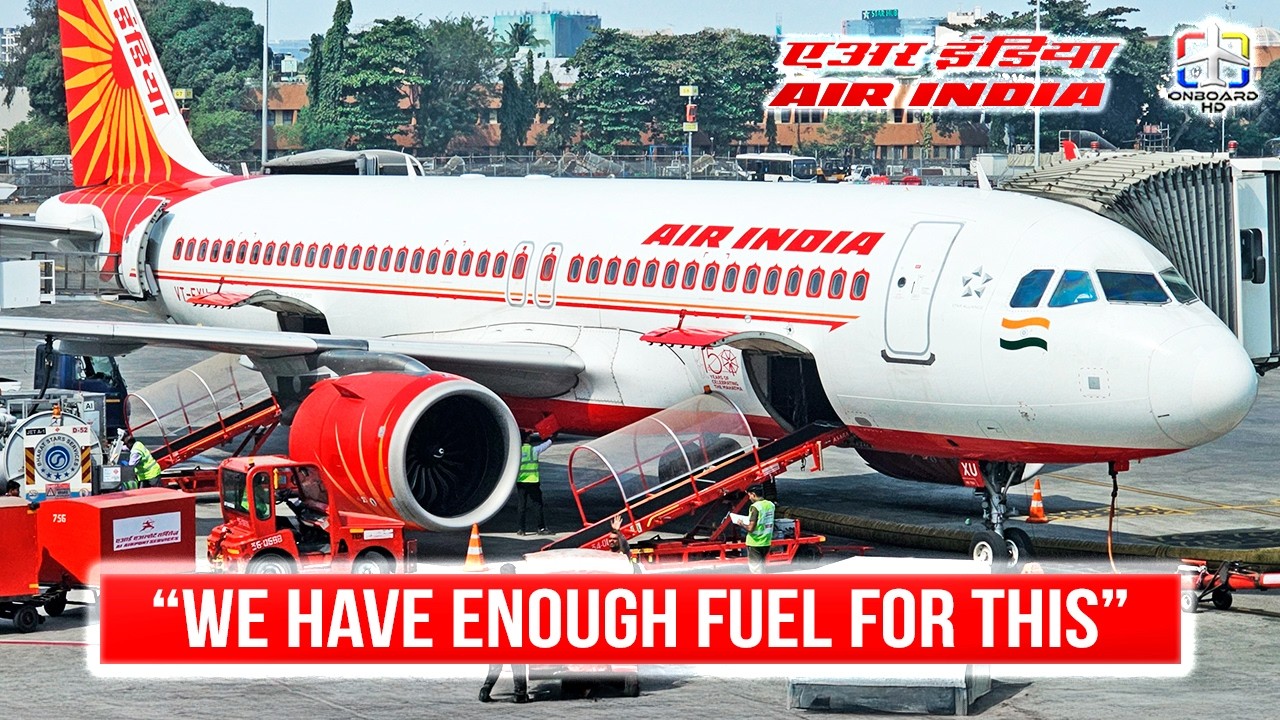 TRIP REPORT | Circling Delhi for Nearly 2 Hours | Air India A320Neo | Mumbai to Delhi