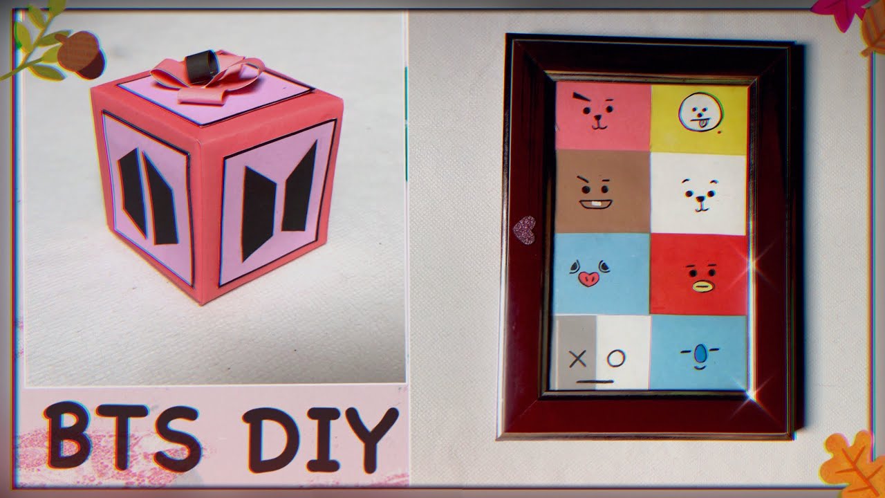 BTS DIY | part - 5(no printer)