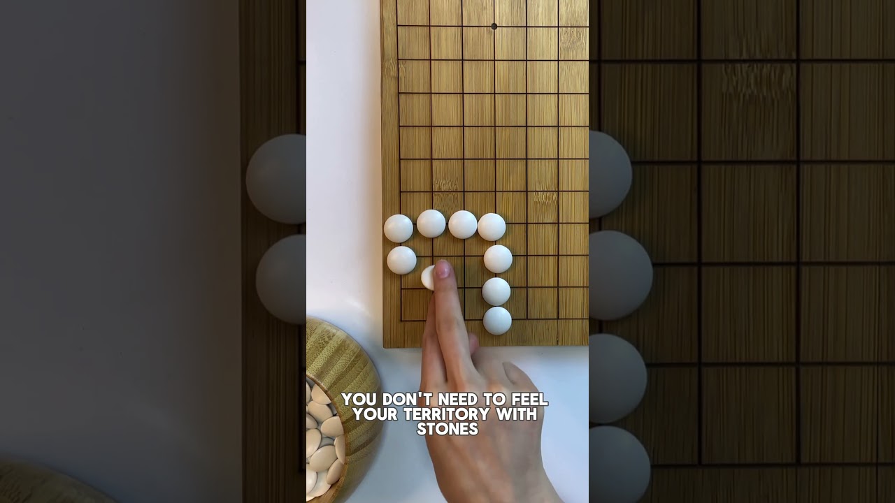 The Main Aim of Playing Go⚫⚪ #GoGame #Boardgame #Weiqi #Baduk #Igo