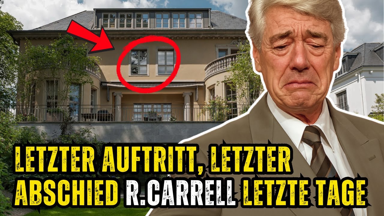 Letzter Auftritt, letzter Abschied &ndash; Rudi Carrells letzte Tage