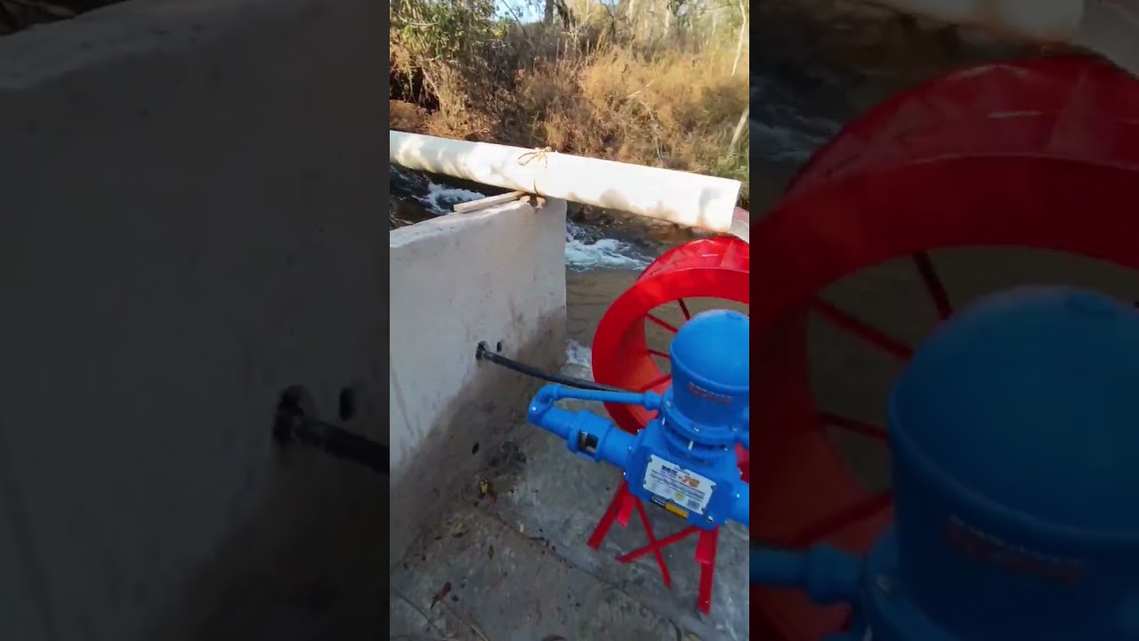 BOMBA DE RODA D'&Aacute;GUA ROCHFER&reg; MODELO MS ULTRA 70 COM RODA DE 1.10 x 0.47M.