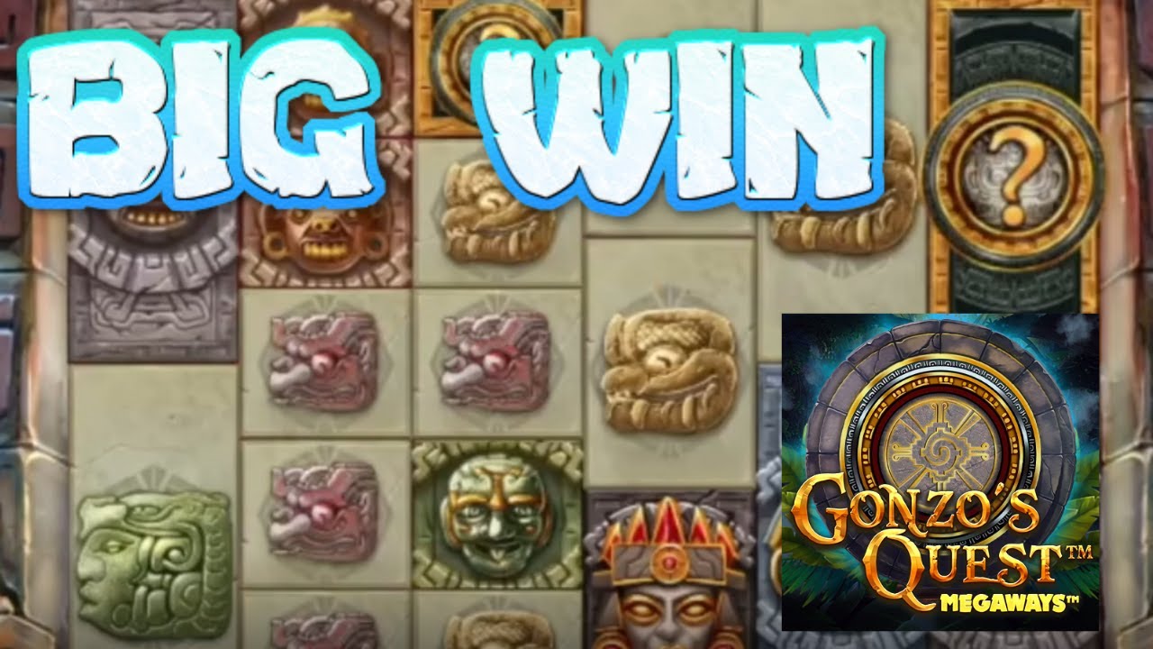 Gonzo's Quest Megaways Slot Big Win