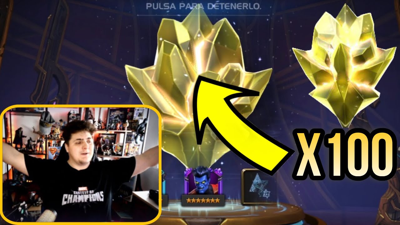 ABRIMOS 100x CRISTALES DEL PARANGÓN! | EN BUSCA DE 7⭐! | APERTURA CRISTALES EXPRESS #96 | MCOC