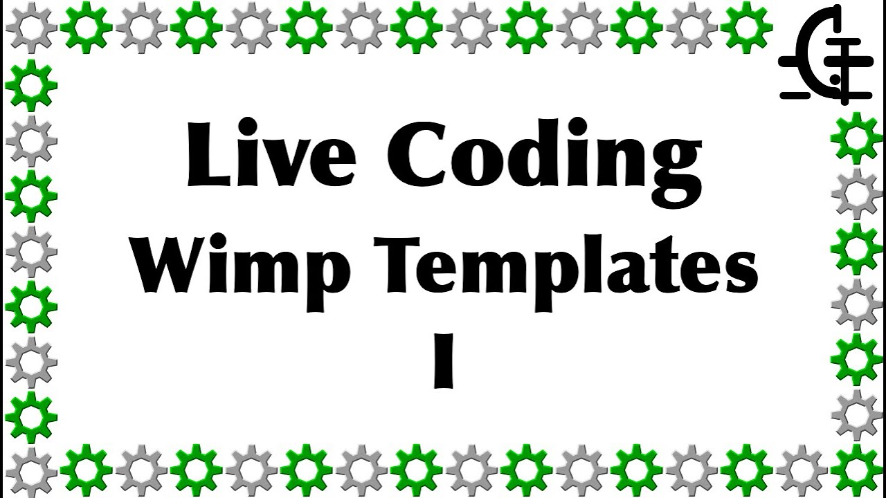 Gerph's live coding - Wimp Templates (part 1).