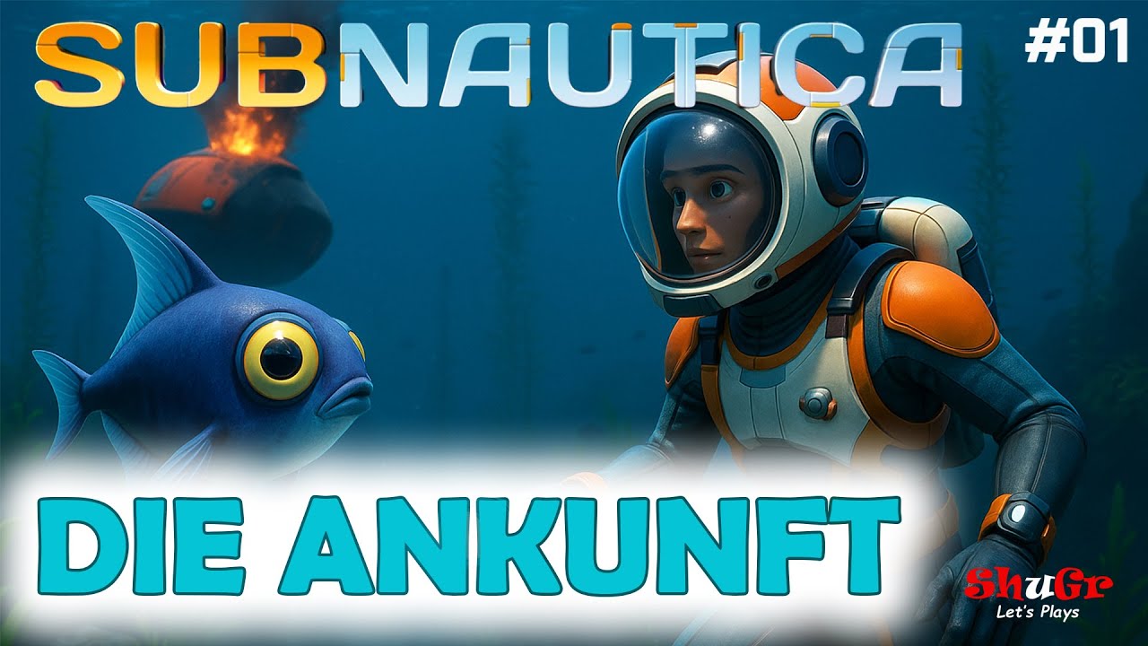Subnautica - Die Ankunft auf dem Planeten | E01 | Let's Play Deutsch #subnautica #subnauticaletsplay