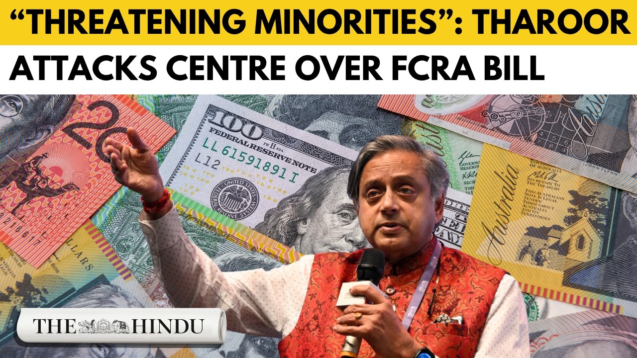 Kerala: Centre is threatening minorities with FCRA Bill, says Shashi Tharoor
