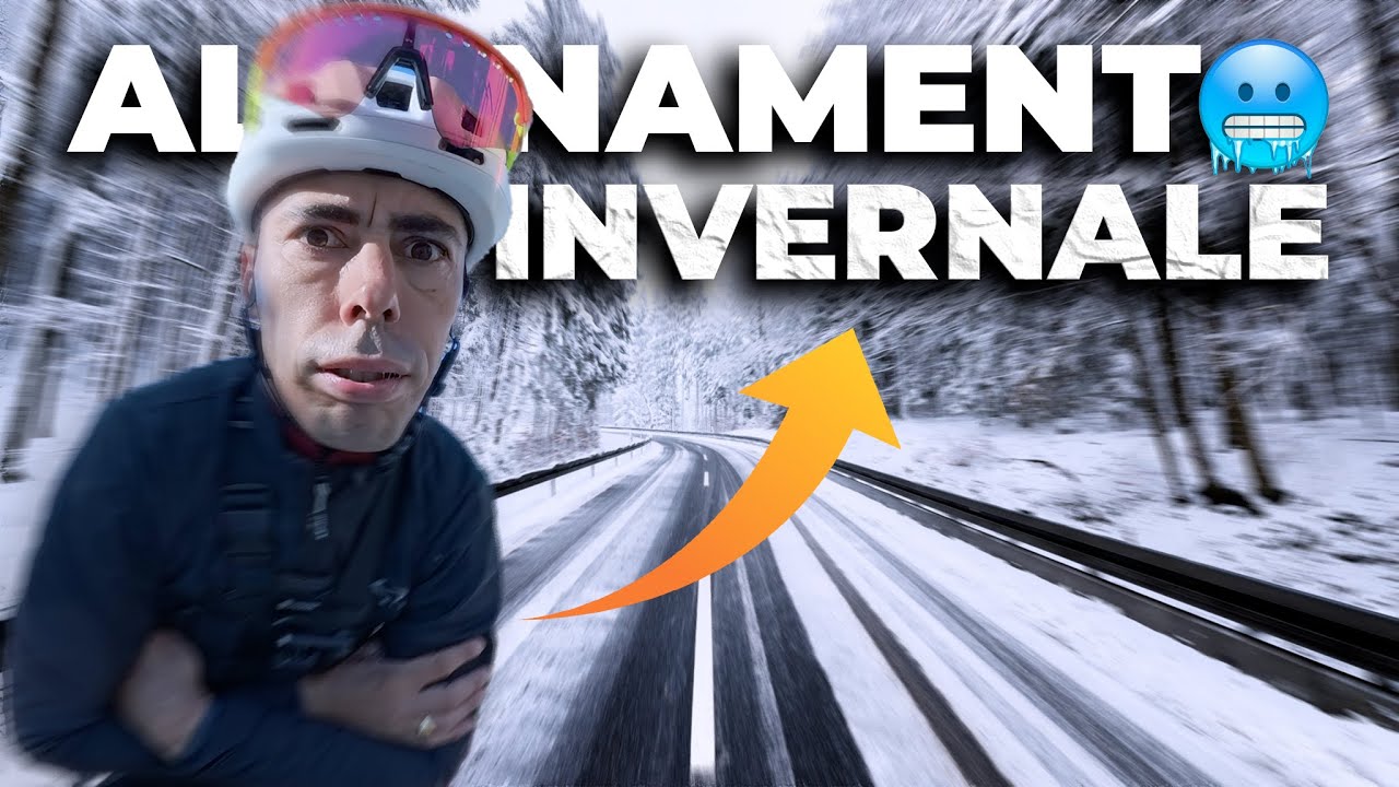 ALLENAMENTO + INVERNO  = GRAVEL !! 🥶