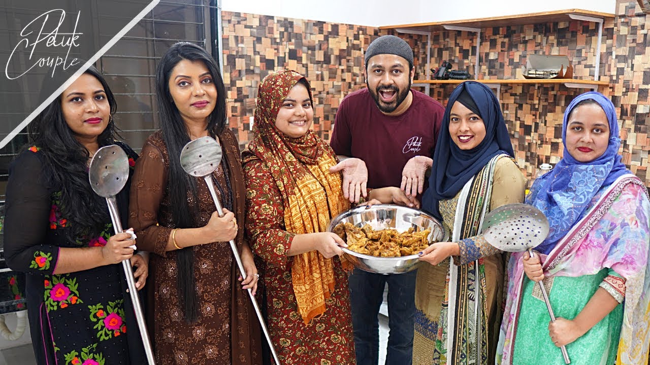 ৪ রাঁধুনি ও ২ ব্লগারের রান্নাবান্না আর আড্ডা ❤️ - সাথে ফাইজার ডিমের কোরমা
