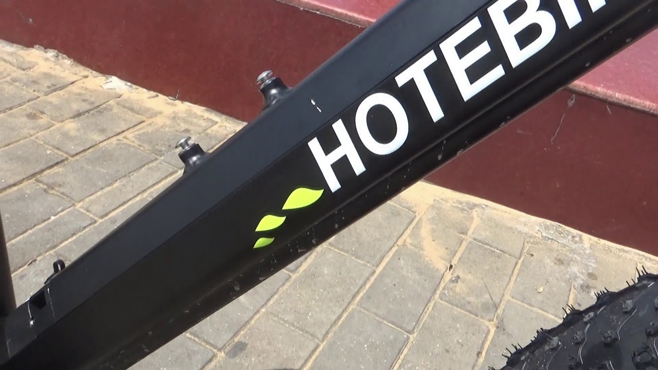 Hidden battery fat tire mountain ebike