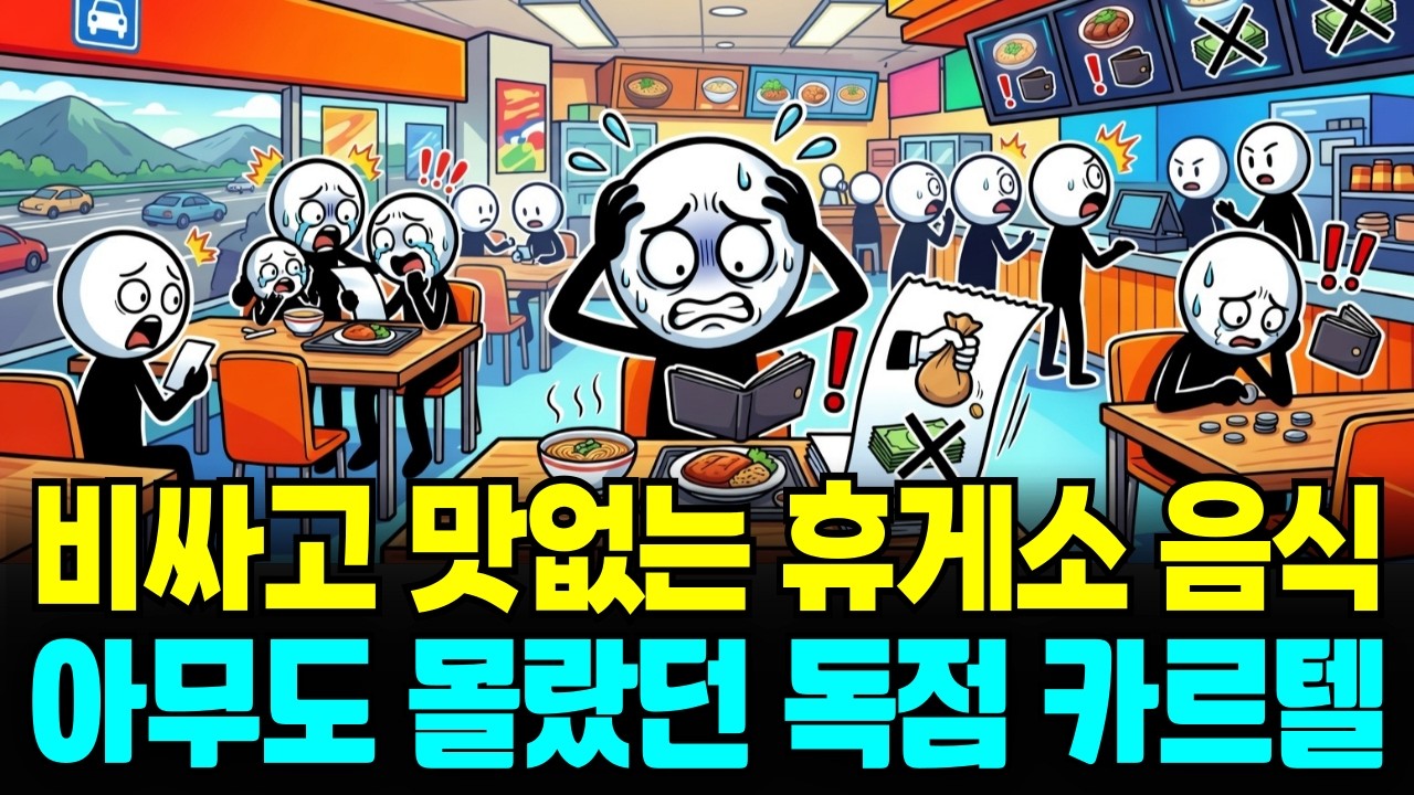 고속도로 휴게소 카르텔의 몰락, 아무도 몰랐던 그들의 뒷거래
