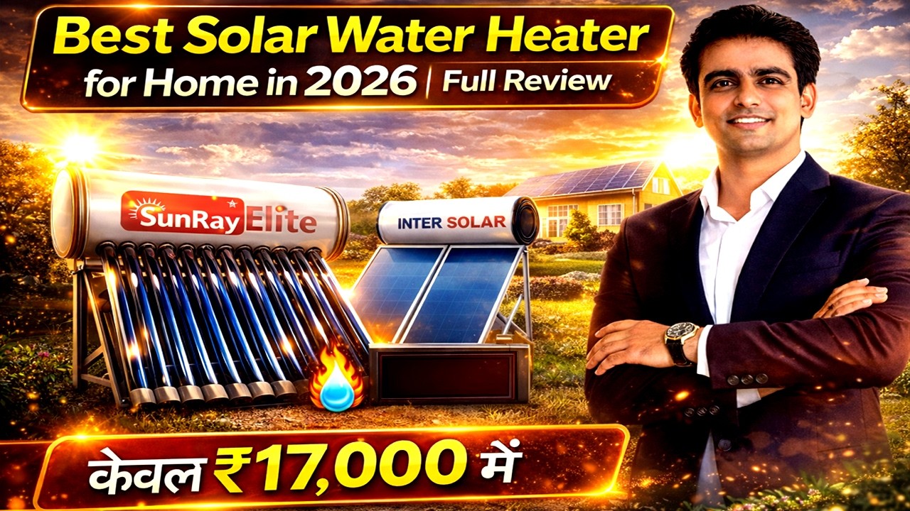 Best Solar Water Heater for Home in 2026 | Full Review ,| solar heater , water heater #heater