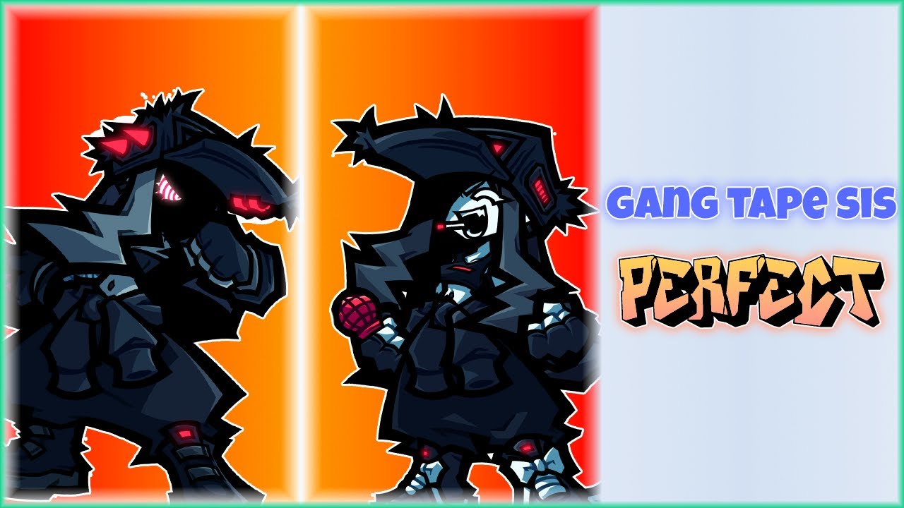 Gang Tape Sis (Cool Cassette Girl Vs. Cassette Goon Mod!) - FNF Mod - Perfect Combo Showcase [HARD]