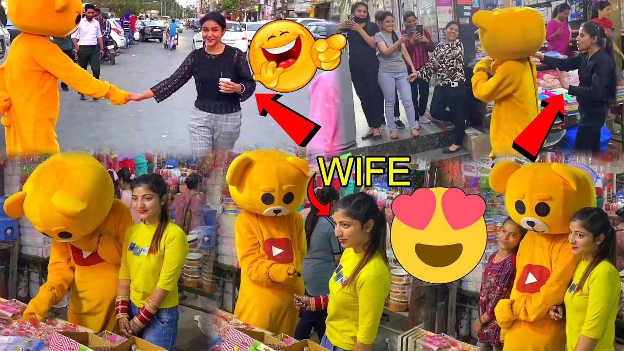 Irritating Punjabi Cute Girls | Teddy Bear Prank | Funny Indian Pranks | Singh Sixteen