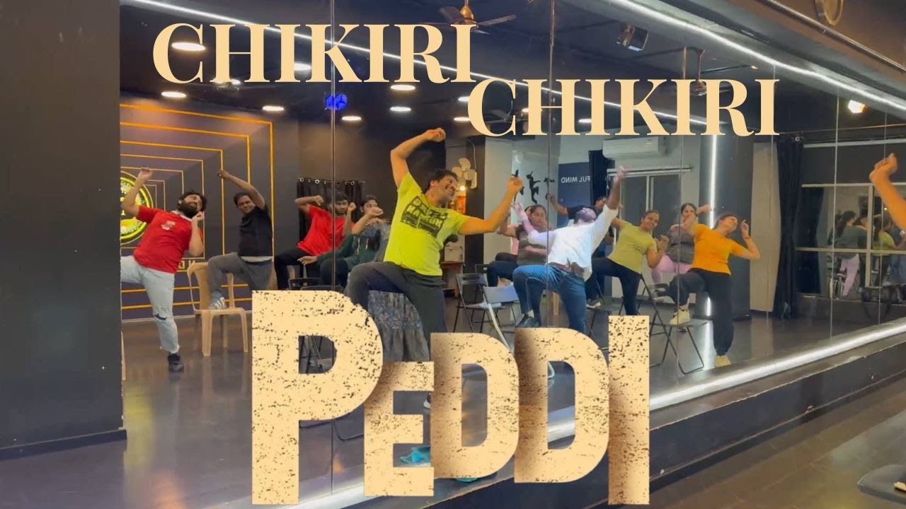 CHIKIRI CHIKIRI | Peddi | RamCharan |Janhvi | buchiBabu Sana | AR Rahman| N Dance and Fitness Studio
