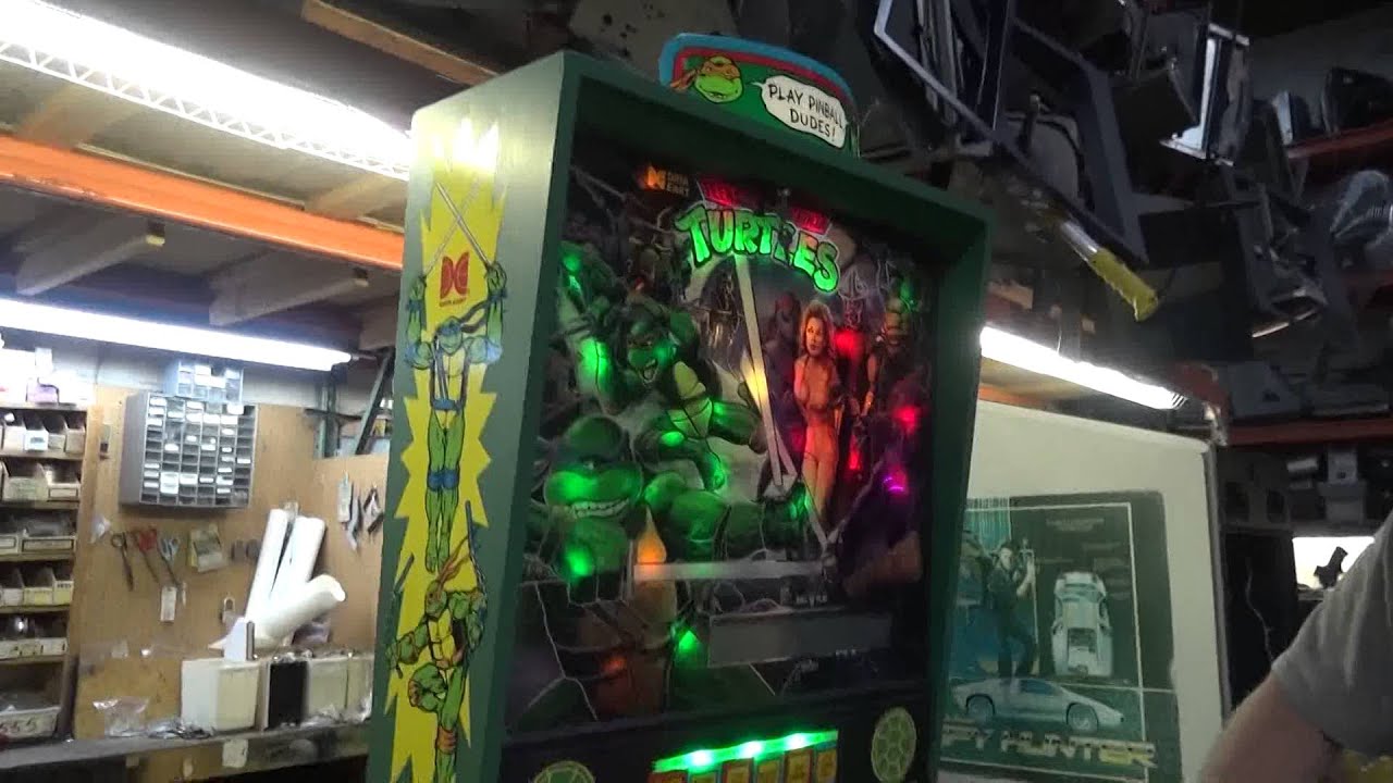 #591 Data East TEENAGE MUTANT NINJA TURTLES Pinball Machine Overhaul- TNT Amusements