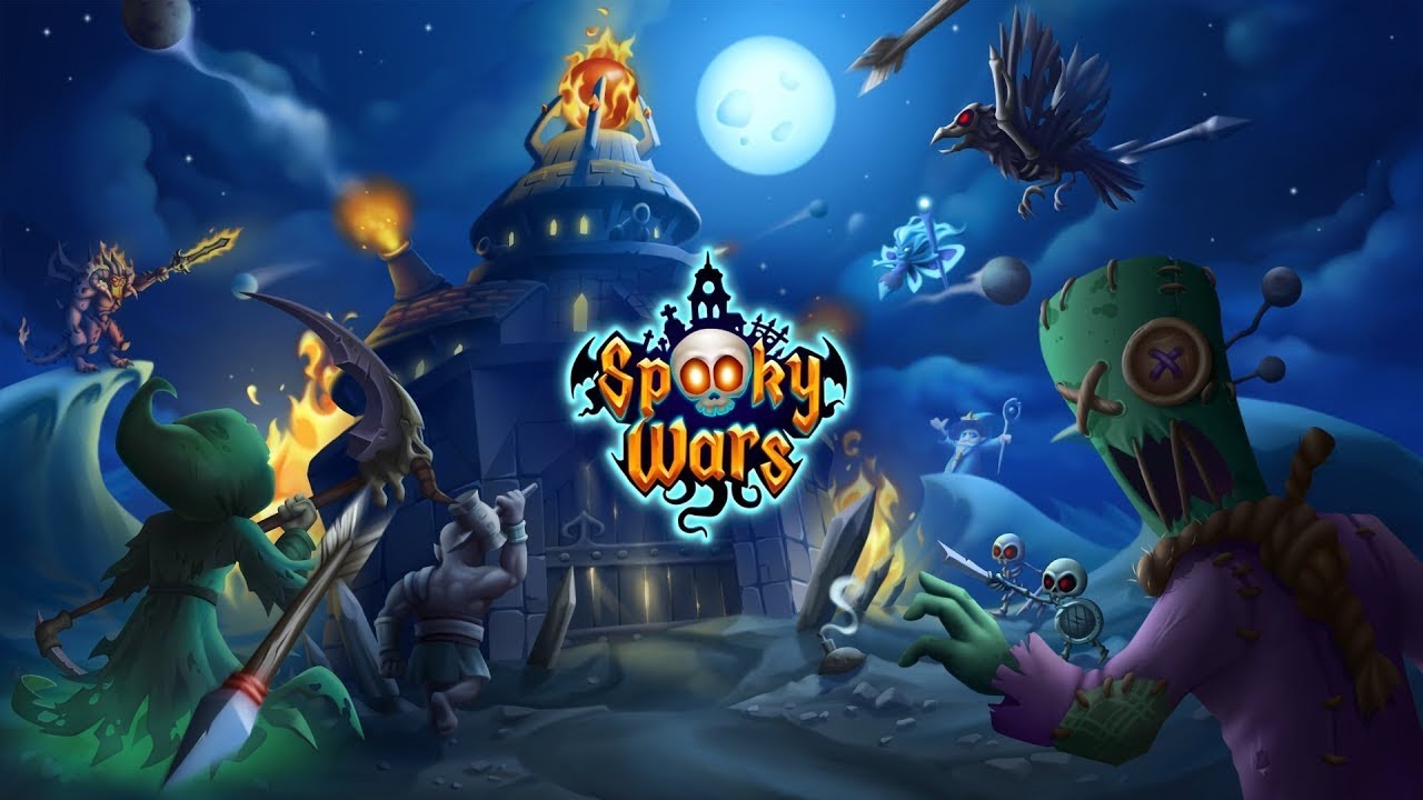 [Spooky Wars : Castle Battle Defense Strategy Game] GAMEPLAY ゲームプレー