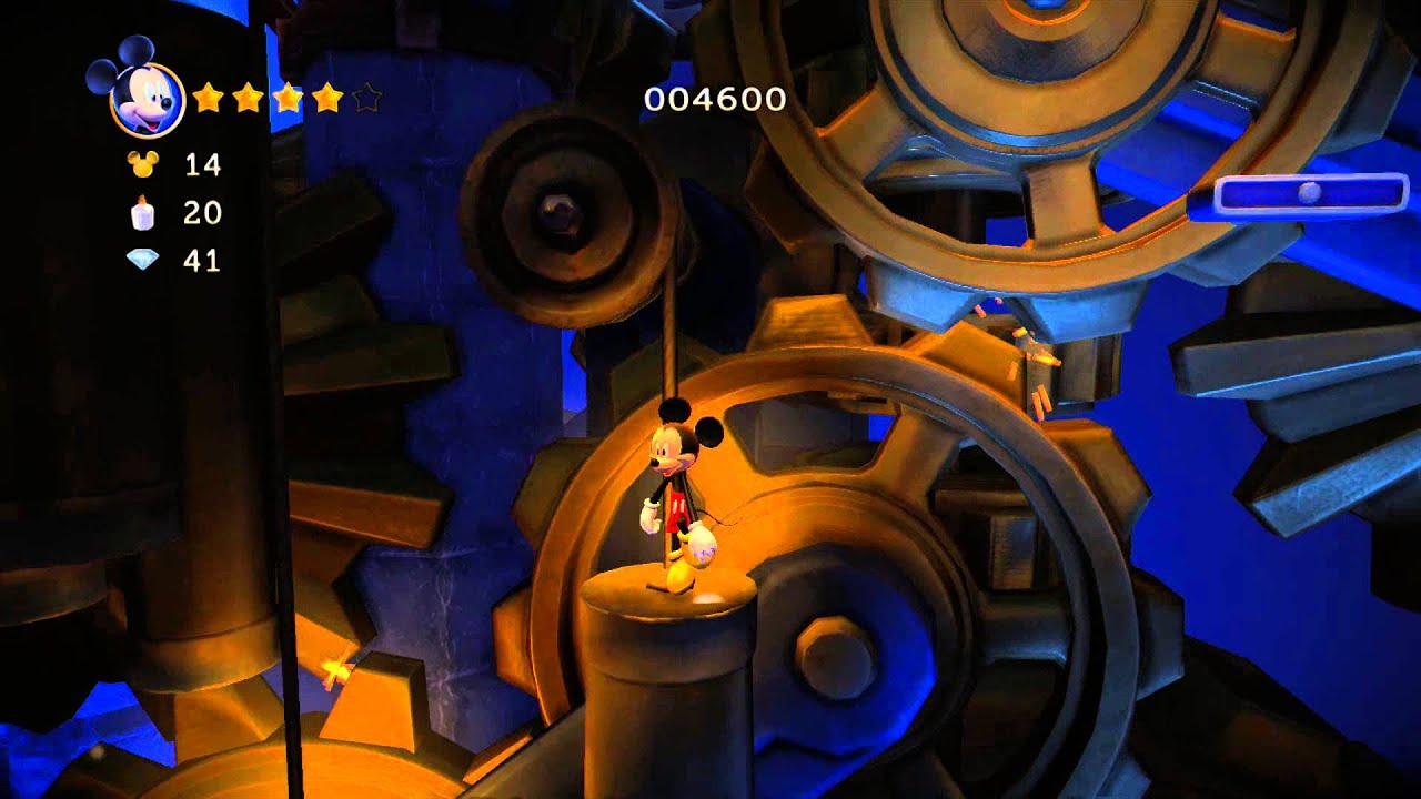 Castle of Illusion Starring Mickey Mouse - The Castle Act 2 + Boss Battle