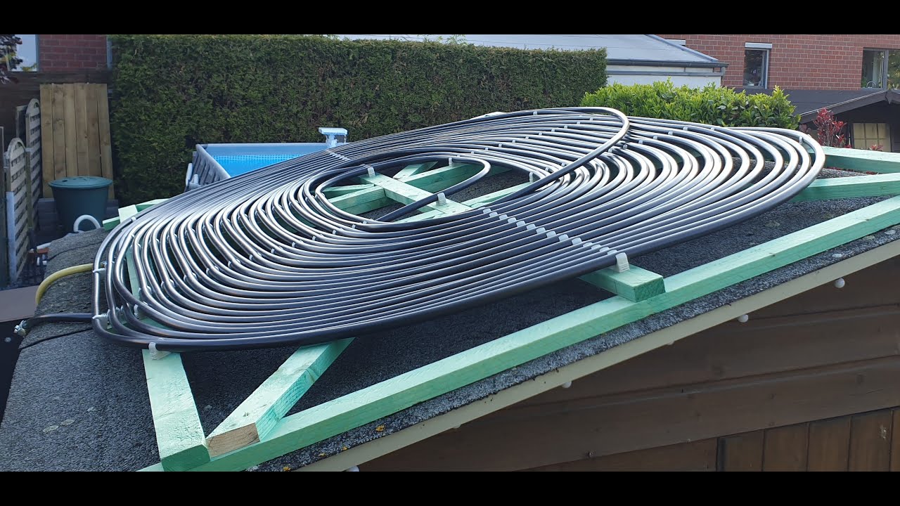 Solar-Poolheizung eigenbau