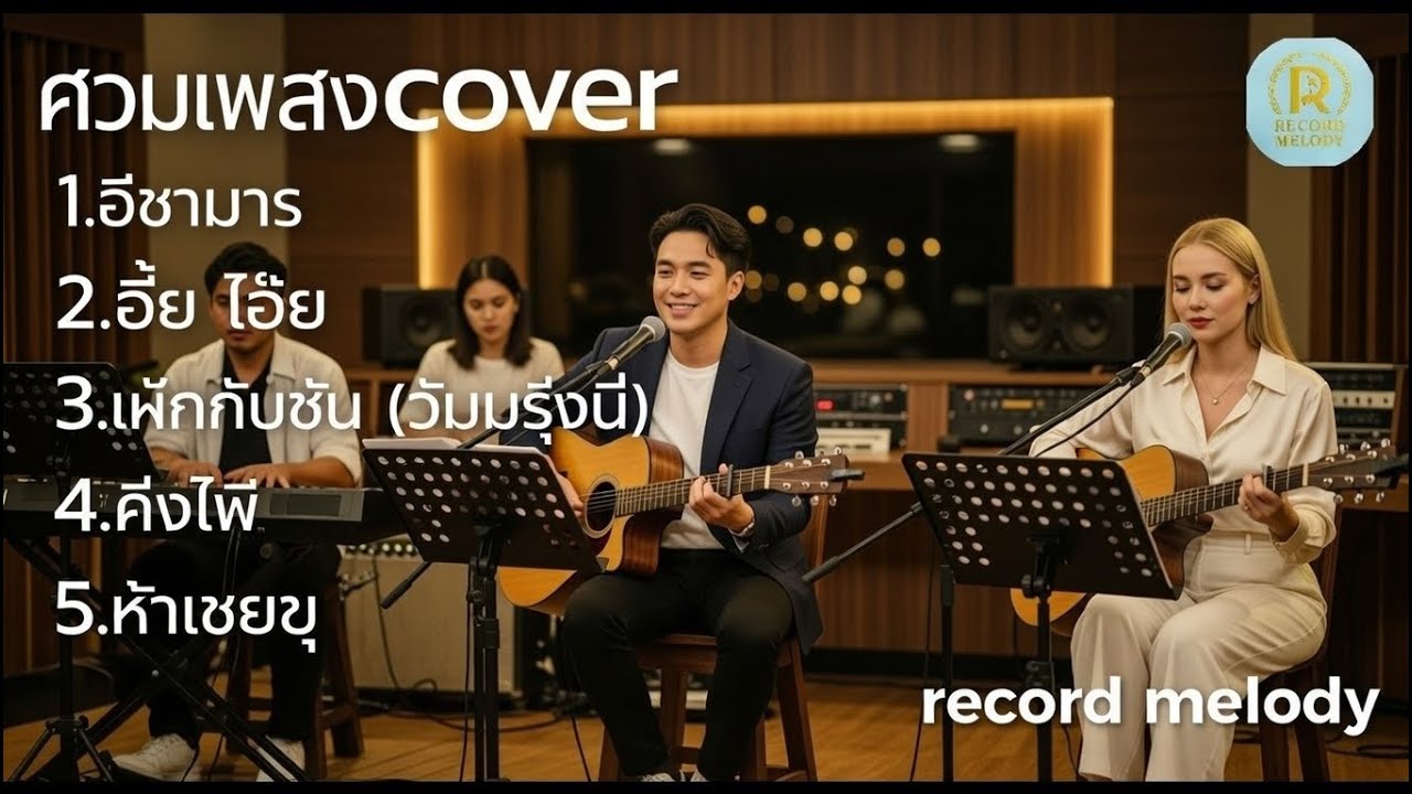 รวมเพลง Cover อะคูสติกเพราะๆ | วิชามาร – โอ้ย โอ้ย – เธอกับฉัน (วันพรุ่งนี้)... | record melody
