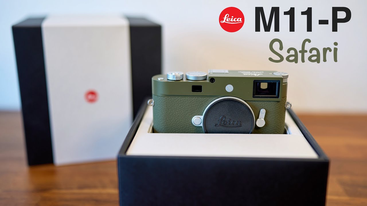Leica M11-P Safari Edition Rangefinder Camera Unboxing