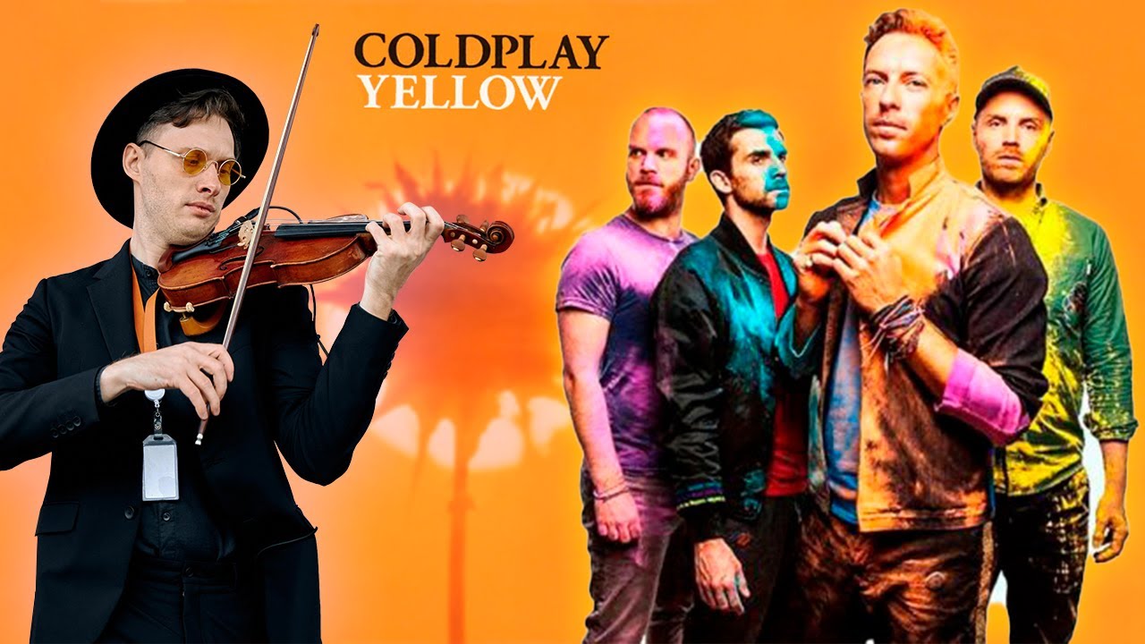 Скрипка Караоке | Coldplay - Yellow | + НОТЫ