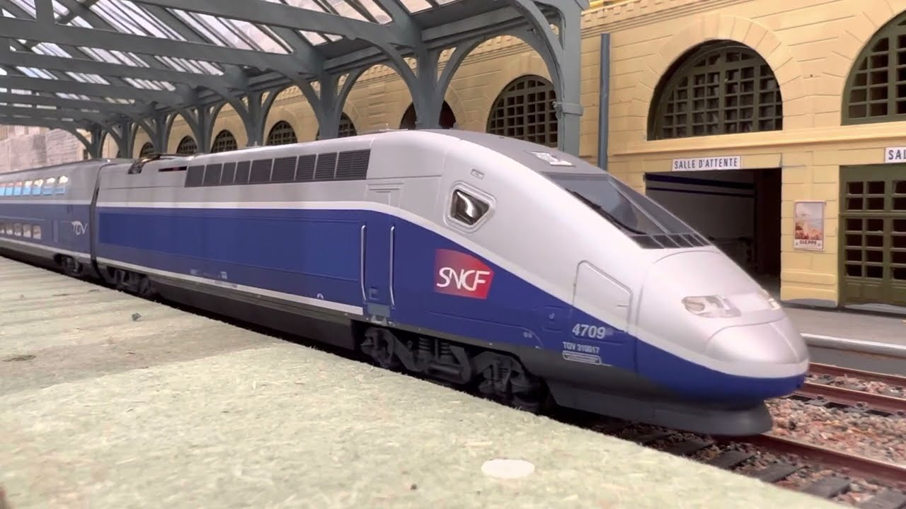 TGV Euroduplex MARKLIN - TRIX #TGV #märklin #trix #sncf #modélisme