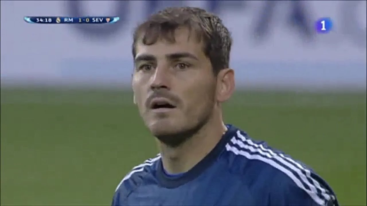 Iker Casillas Vs Sevilla - UEFA Super Cup 2014