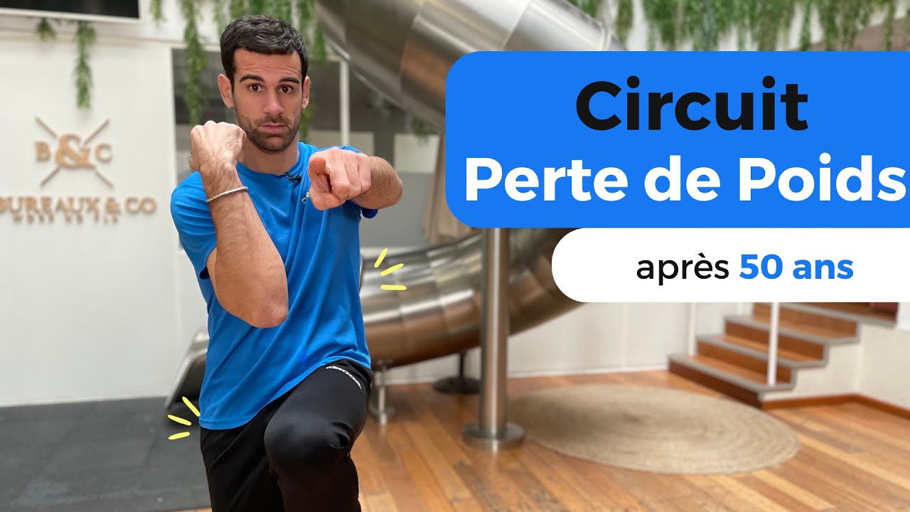 Perdre du Poids apr&egrave;s 50 ans [CIRCUIT de 4 Exercices]