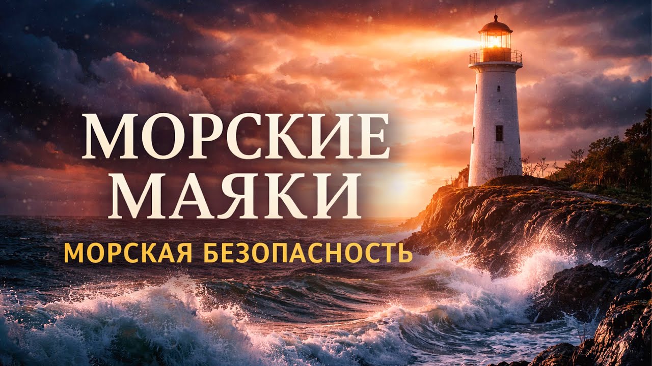 Морские маяки - морская безопасность.