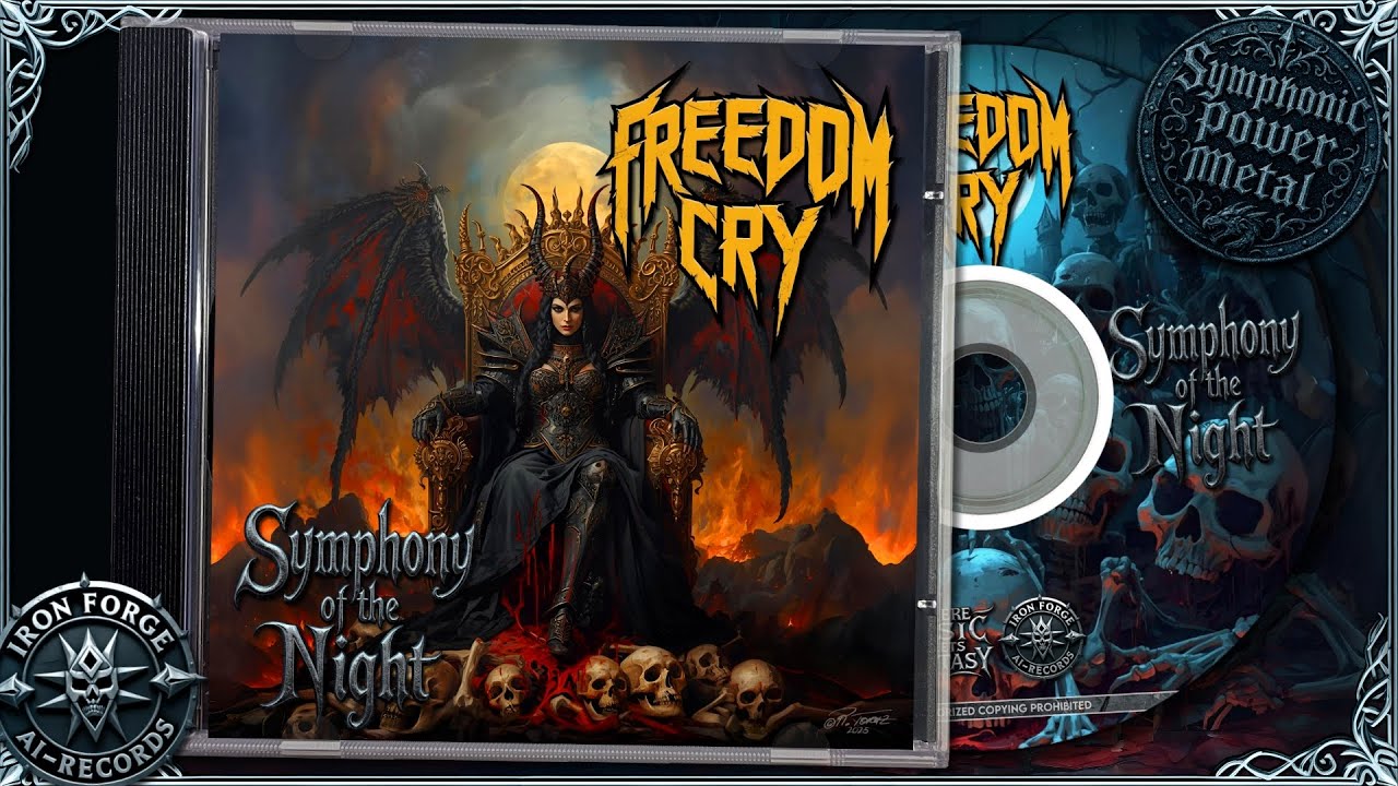 Freedom Cry - Symphony of the Night (Female Fronted Symphonic Power Metal)